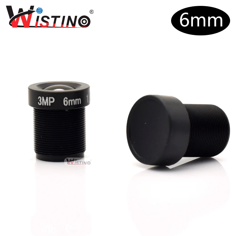 Wistino 3mp фиксированной 6 мм объектив 2.8 3.6 для видеонаблюдения Cam IP Камера Full HD M12 * 0.5