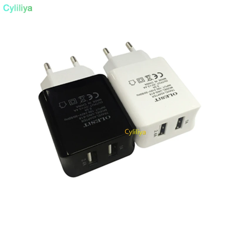 Сетевое зарядное устройство с 2 USB портами 40 шт. 3 4 А|Зарядные устройства для