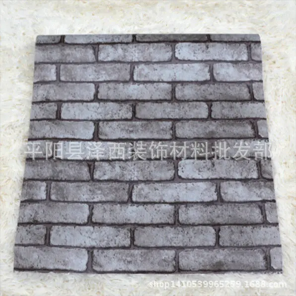 large murals brick pvc warpaer damask wallpapers papel parede DP-1227 | Обустройство дома