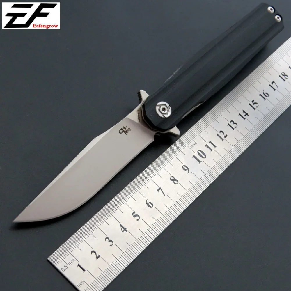 Складной карманный нож Eafengrow CH3505 лезвие из стали D2 рукоятка G10 походный охотничий