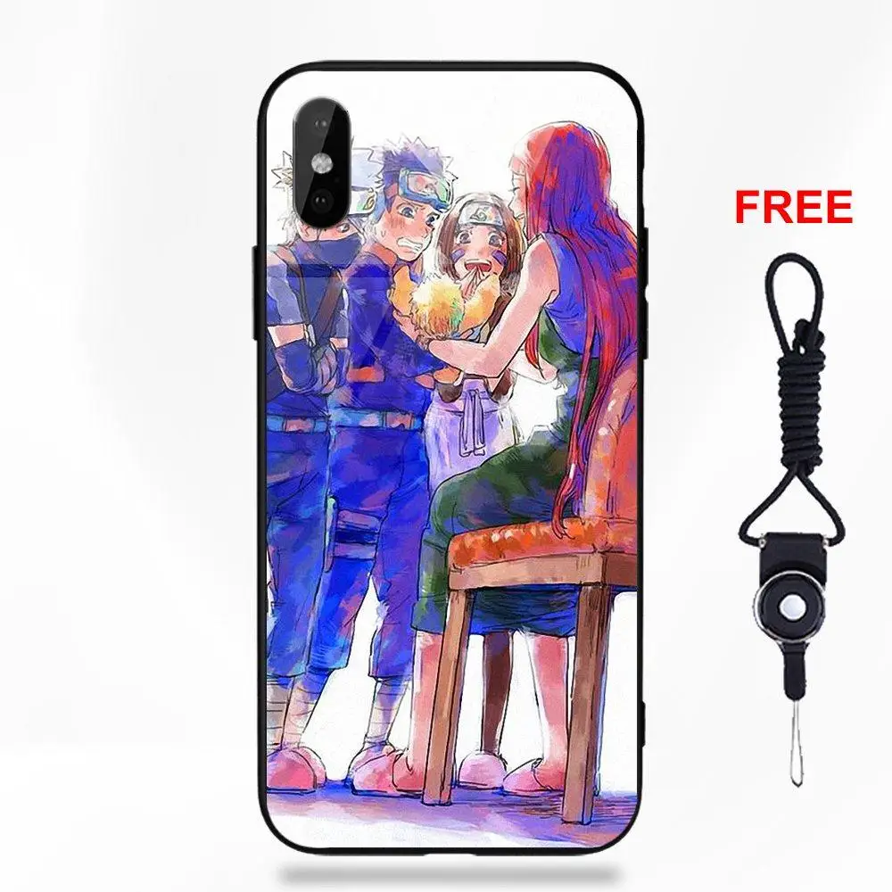 Наруто Obito Какаши для Apple iPhone 5 5C 5S SE 6 S 7 8 плюс X XS Max XR телефон Мягкий ТПУ чехол +