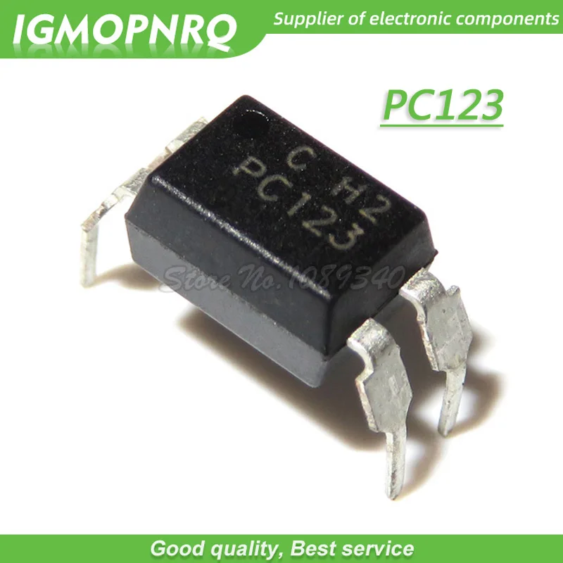 10 шт./лот PC123 DIP-4 Фотоэлектрические муфты оптом электронные в наличии