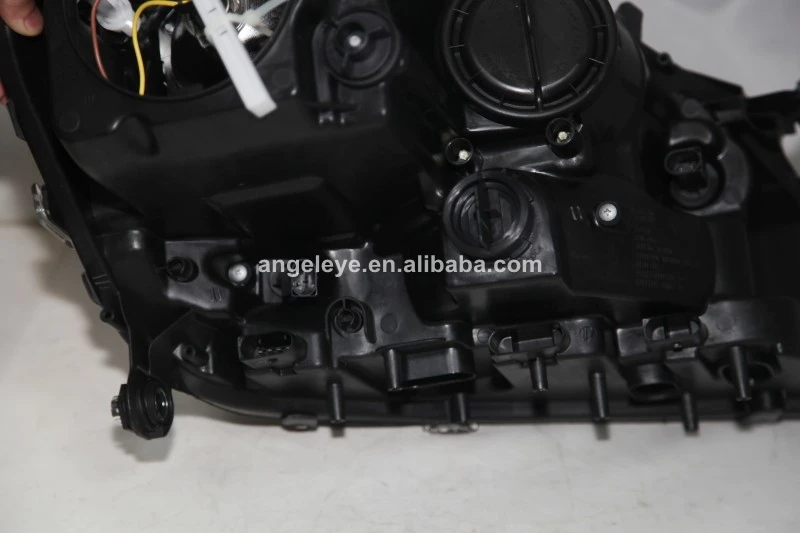 Для Mercedes-Benz W164 ML280 ML320 ML350 светодиодный головной светильник 2005-2008 года с желтым отражателем TYC