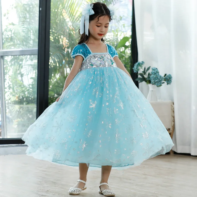 Хэллоуин вечерняя одежда для маленьких девочек китайский Hanfu платье-пачка Дети