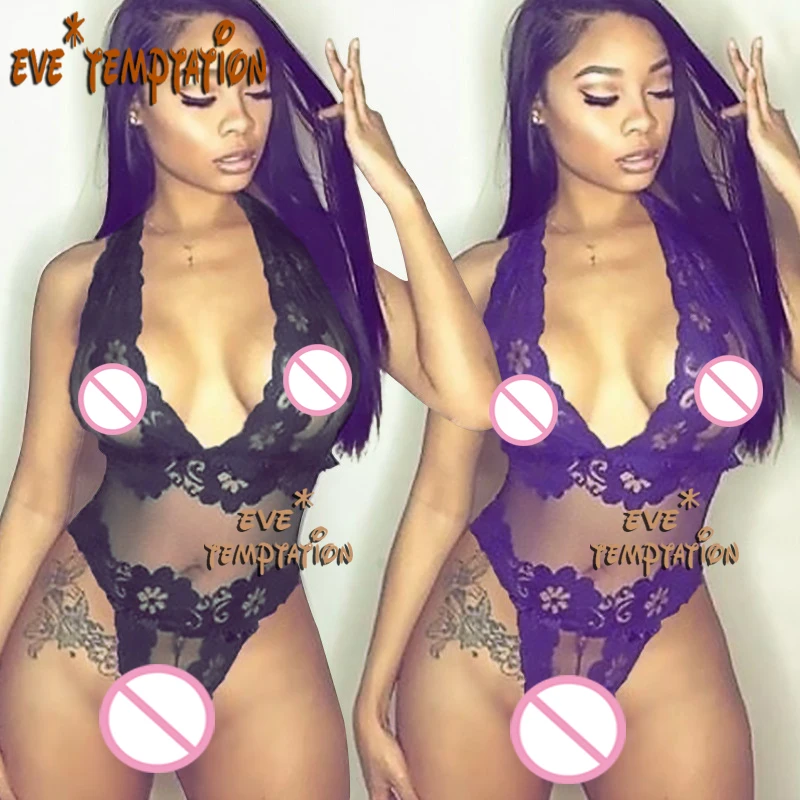Пикантная кружевная одежда для сна взрослых женское белье Babydoll сетчатые костюмы