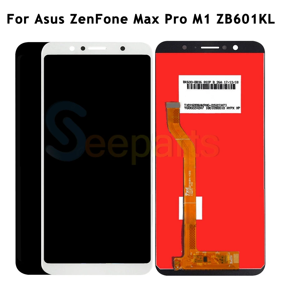 ЖК дисплей 5 99 дюйма для Asus ZenFone Max Pro M1 ZB601KL сенсорный экран с дигитайзером в сборе