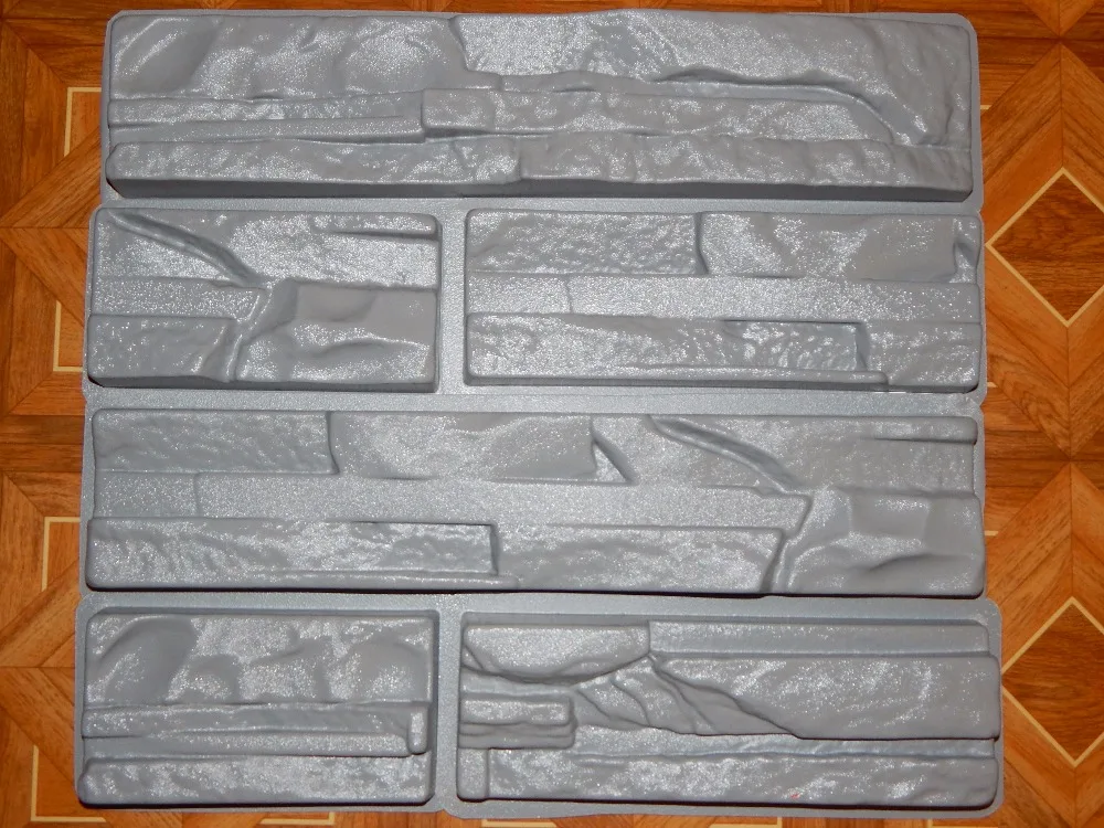 Новый дизайн пластиковые формы для бетон гипс садового дома настенная плитка из