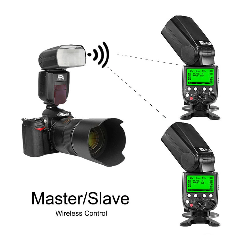 Pixel X800N Стандартный Беспроводной ttl 1/8000S HSS камера Вспышка Speedlite свет для NikonD7100 D7000 D5100 D5000 D3200 D600 DSLR