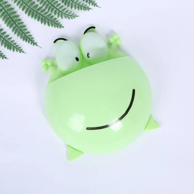 Зубная щетка содержит уход за ребенком мультфильм животных Форма держатель присоски Крючки набор Висячие Детские зубные щетки держатель полотенца и т. Д