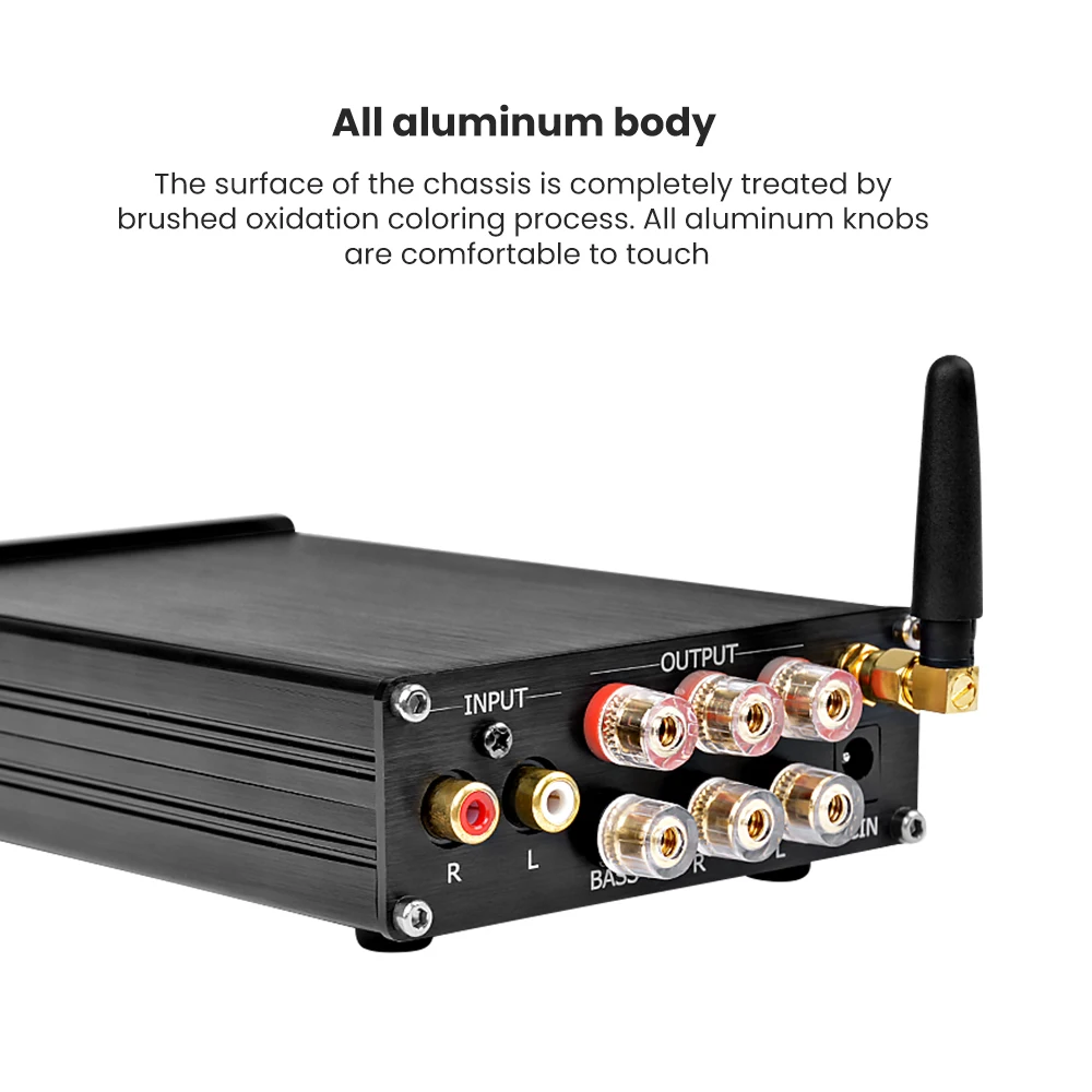 AIYIMA Mini Amplificador Bluetooth 5 0 усилитель мощности сабвуфера 2 1 TPA3116 Класс D Цифровой Hifi Fever