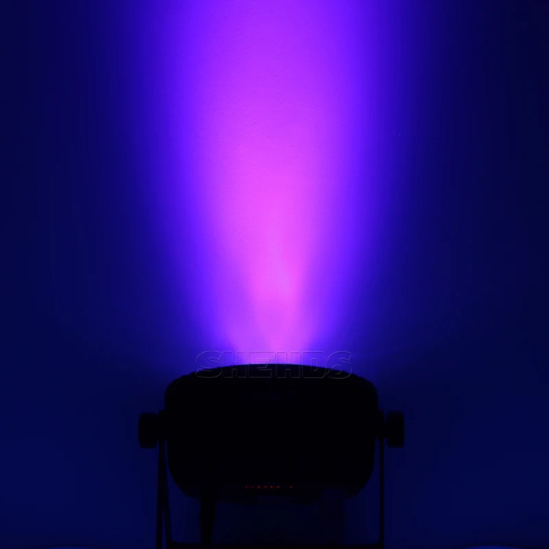 Светодиодный плоский Par из алюминиевого сплава 18x3 Вт только фиолетовый DMX512