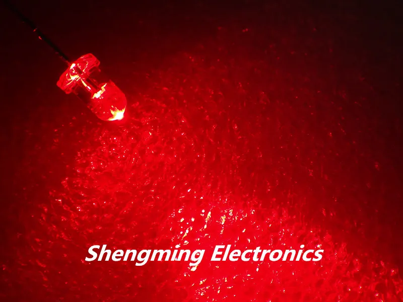 1000 шт F3 3 мм красный круглый Суперяркий Светодиодный свет водная ясность|3mm