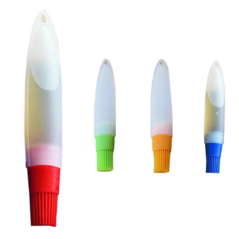 35 мл барбекю бутылки масла высокого Температура устойчивые силиконовые вечерние