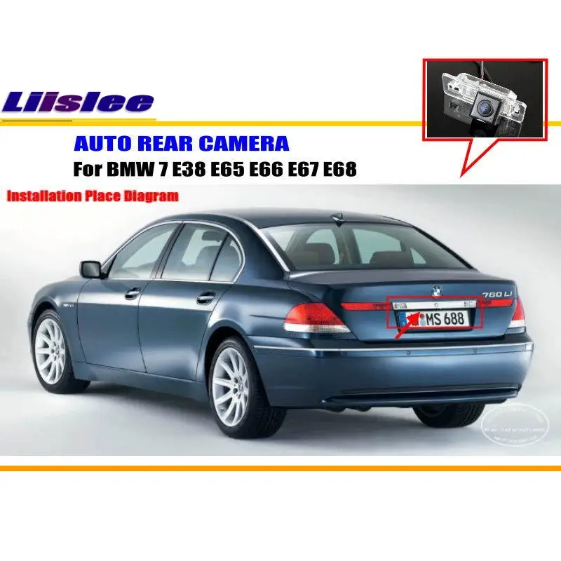 Камера заднего вида для BMW 7 E38 E65 E66 E67 E68 HD Автомобильная парковка камера