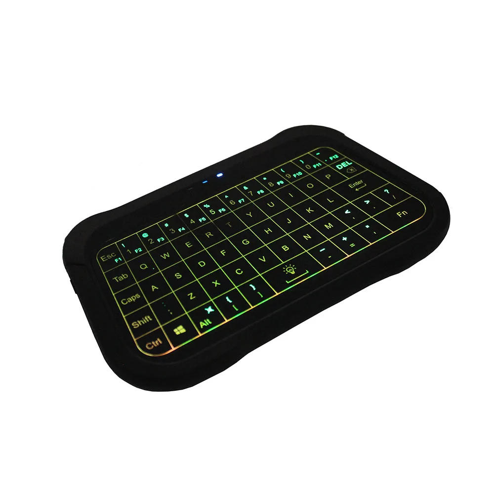 2018 T18 английская версия 2 4 ГГц Беспроводная клавиатура Air Mouse тачпад ручная 7