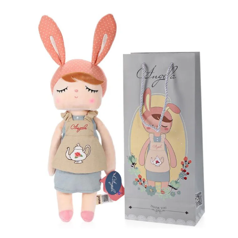 Анжела Новый Дизайн плюшевого зайчика Детские Плюшевые Кролик куклы Подарки для