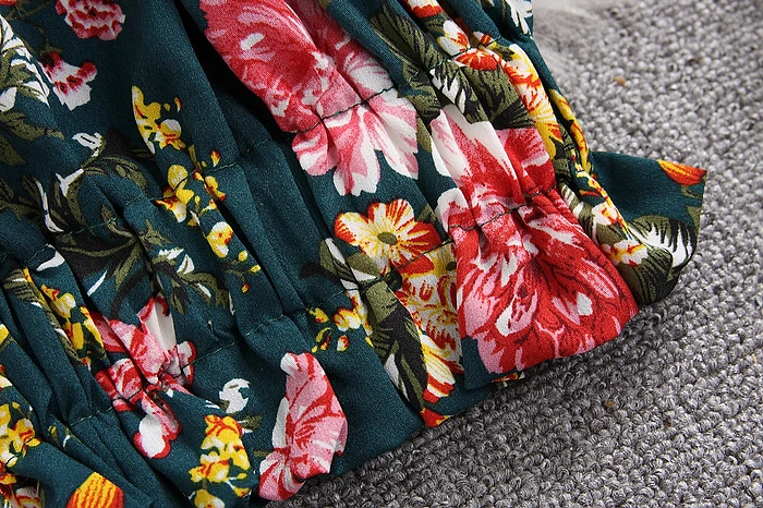 ALPHALMODA летний женский короткий топ с цветочным рисунком+ штаны, комплект из 2 предметов, повседневный топ на бретельках с принтом для праздников+ брюки с подкладкой, комплект из 2 предметов s