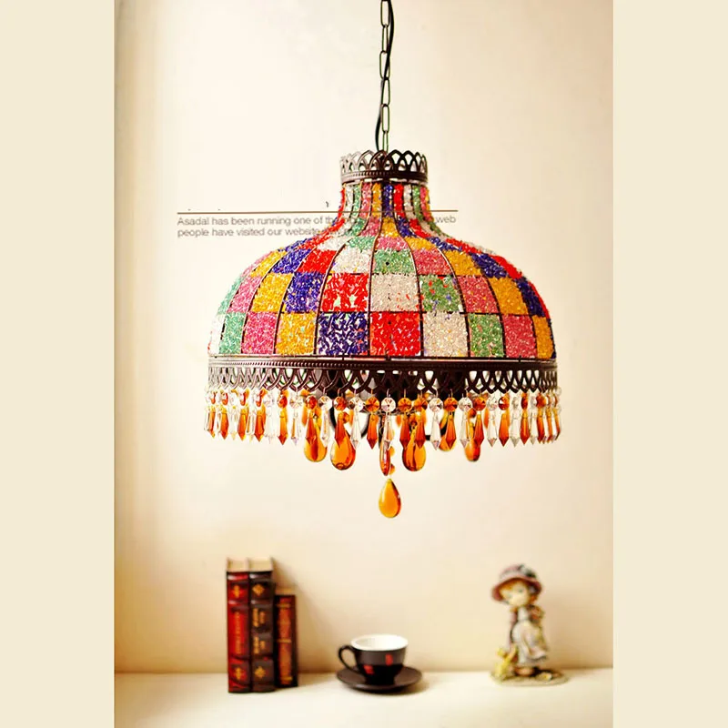 Кулон в средиземноморском стиле светильник s богемная Подвесная лампа комплекте