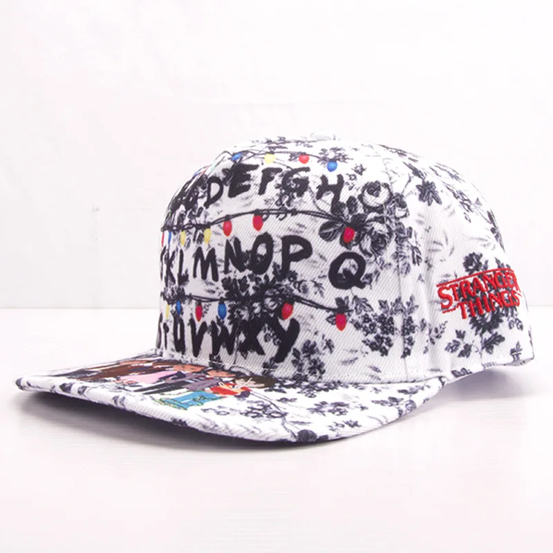 Новинка шапки очень странные дела с вышитым логотипом для студентов и подростков