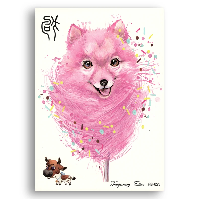 Блестящая фальшивая временная татуировка наклейки водостойкий китайский