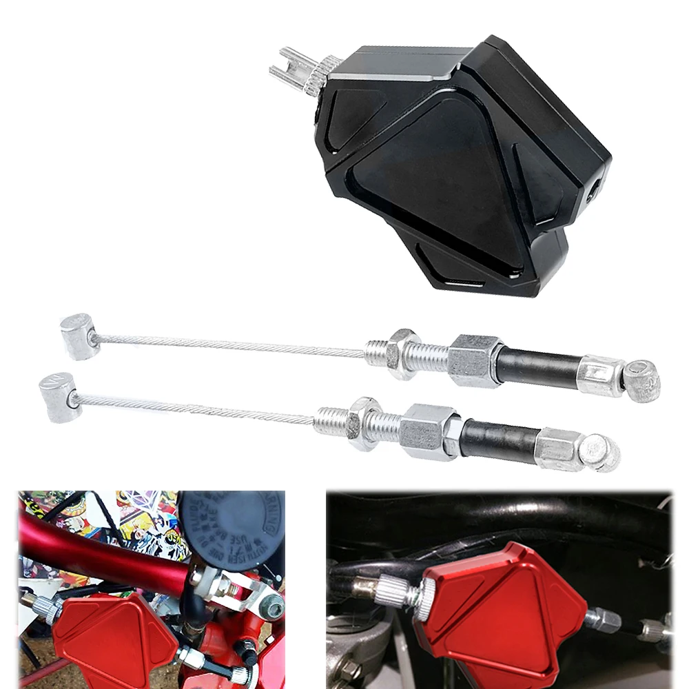 CNC Motos Pull Cable system s мотоциклы трюк сцепления Рычаг простая кабельная система для