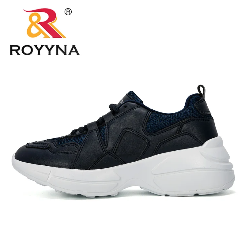 ROYYNA/Новинка года; стильные кроссовки; женская повседневная обувь на платформе; женская модная обувь; женская уличная обувь из микрофибры для отдыха
