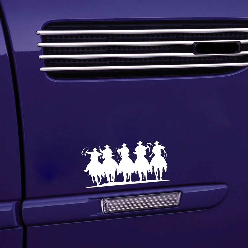 QYPF 15.5*7.6CM Equestrian Sport Decor Car Sticker Silhouette Vinyl Accessories C16-0939 | Автомобили и мотоциклы