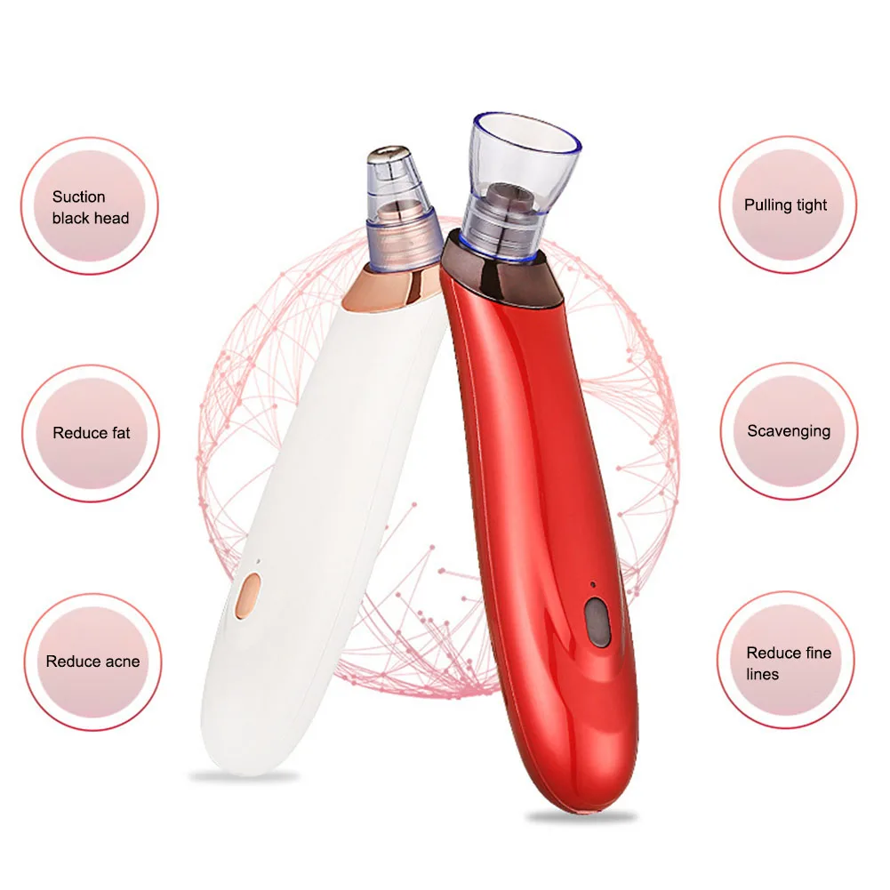 

Face Nose Acne Black Dot Pimple Blackhead Remover Electric Blackhead Vacuum Cleaner Pore Blackhead Skin Care Tools Machine