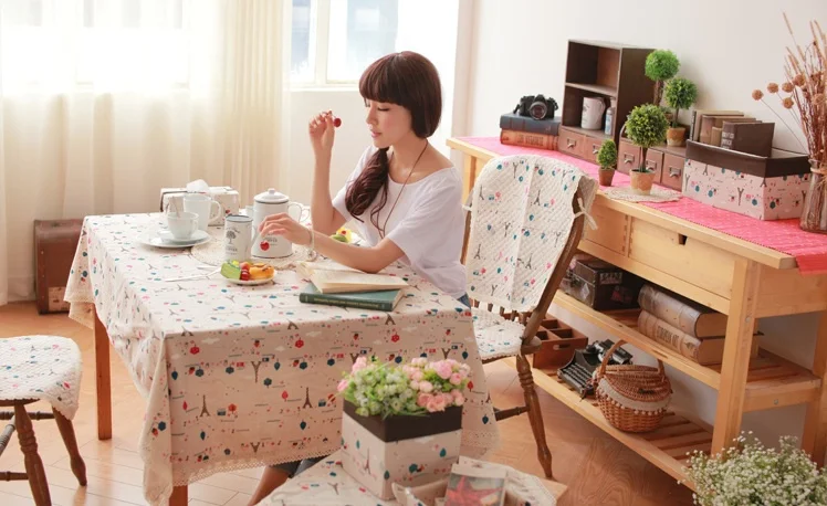 Скатерть HBZ23 для стола льняная скатерть натуральная искусственная прямоугольная