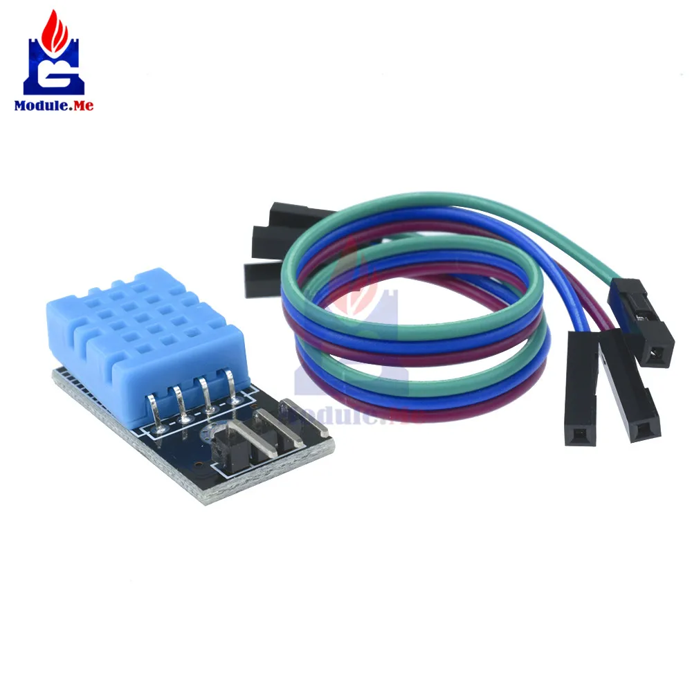 DHT11 DHT-11 влажности Температура Сенсор модуль с 3 Pin кабель Dupont для Arduino Температура влажности Сенсор DHT11