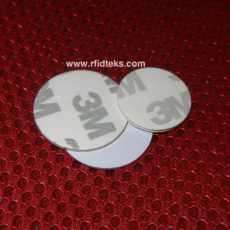 Dia 25mm RFID Tag for Access Control NFC Token with 3M Sticker ID tag 125khz TK4100 Chip | Безопасность и защита