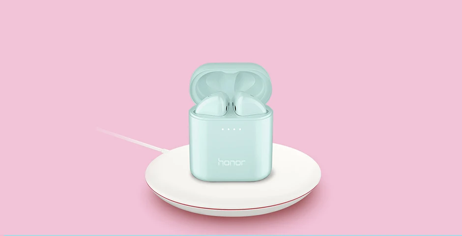 Huawei Honor Flypods Беспроводные Наушники Hi-Fi HI-RES беспроводной аудио водонепроницаемый IP54 коснитесь управления беспроводной зарядки Bluetooth 5,0