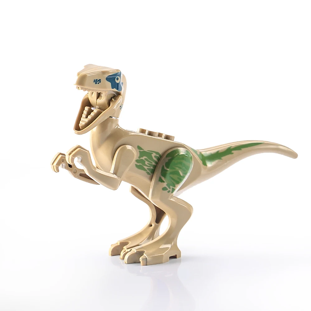 1 шт. игрушки в стиле динозавра Юрского периода сборные строительные блоки для