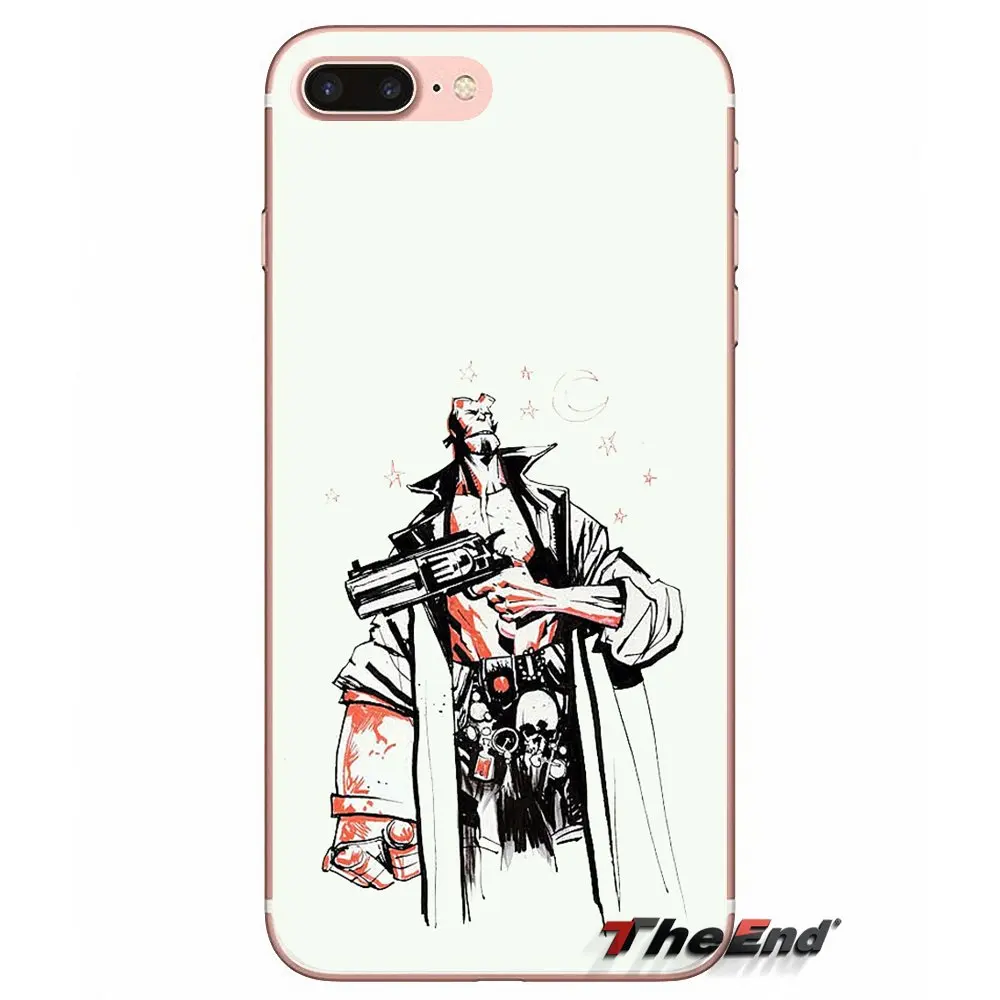 Silicone Phone Covers american Comics hellboy For Huawei G7 G8 P7 P8 P9 Lite Honor 4C 5X 5C 6X Mate 7 8 9 Y3 Y5 Y6 II 2 Pro 2017 | Мобильные