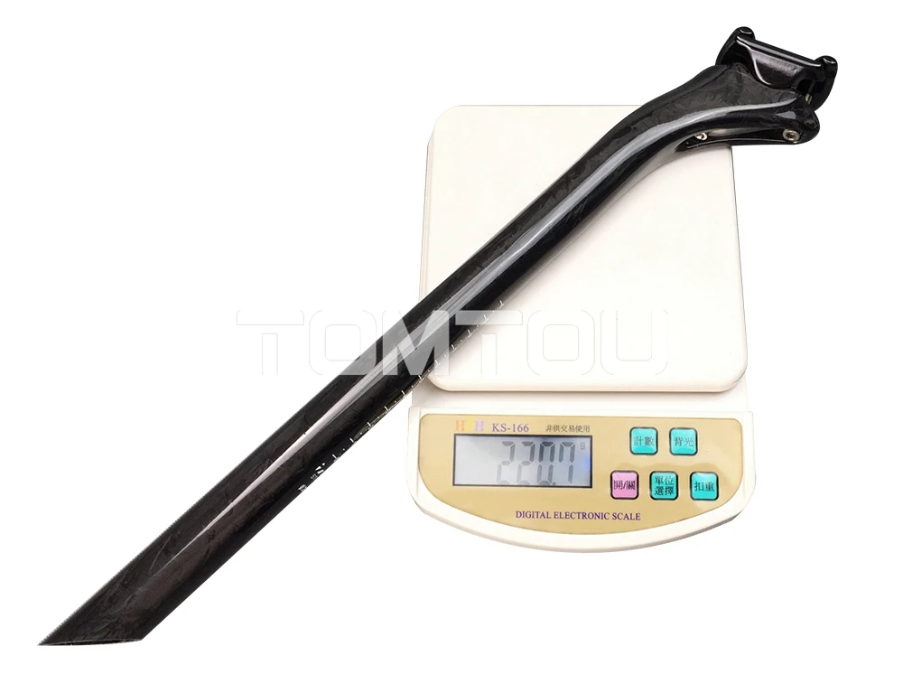 Матовые глянцевые подседельные штыри UD из углеродного волокна для