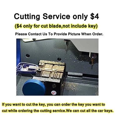 Cutting Service OkeyTech Замена авто ключ оболочки 4 кнопки подходит для hyundai Genesis 2013- Santa Fe Equus Azera детали для пульта дистанционного управления - Цвет: Cutting Service