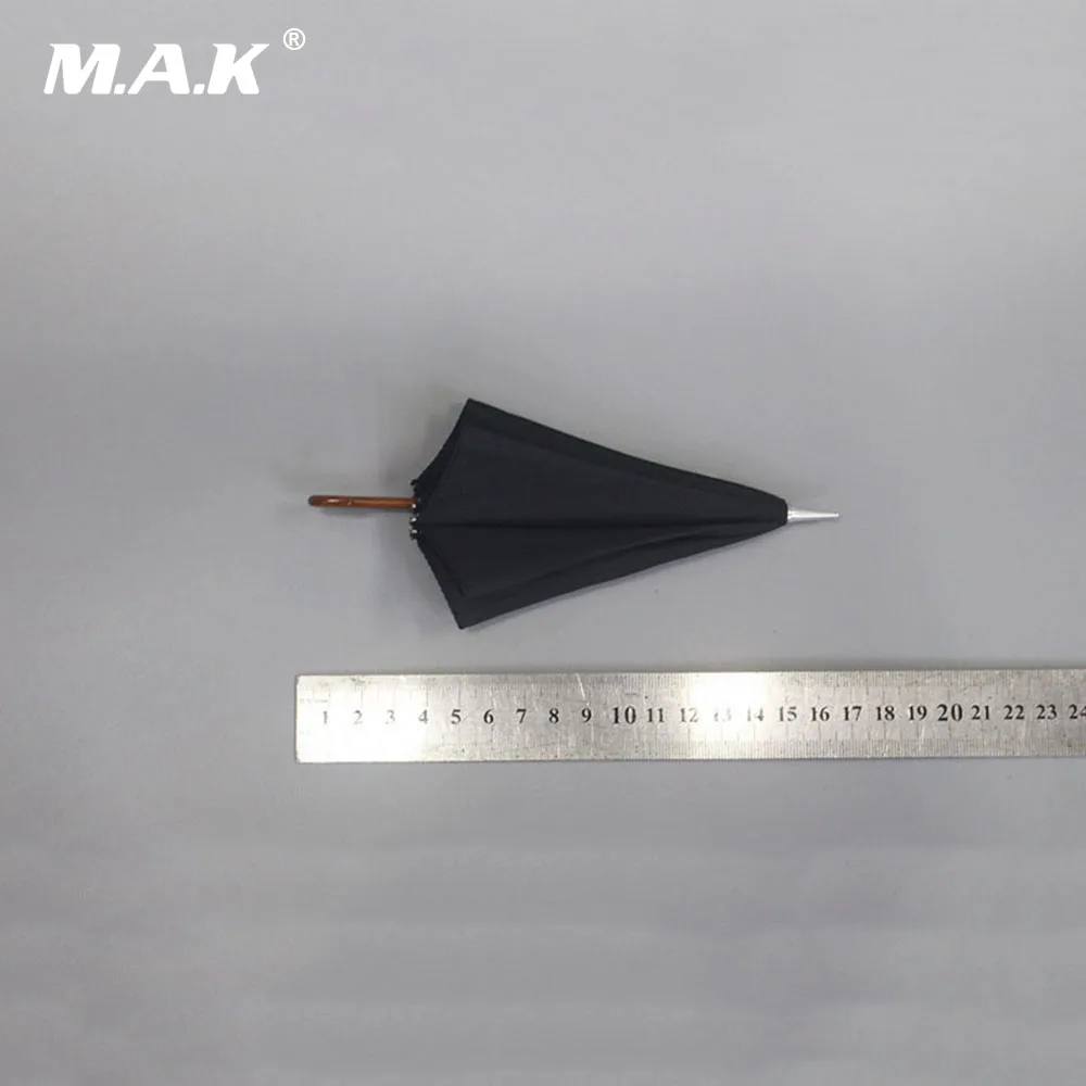 1/6th рисунок аксессуар черный модель зонта около 17 см ZY3003 для 12 ''фигурку |