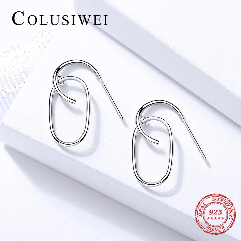 Colusiwei 2019 новая распродажа натуральная 925 стерлингового серебра модная шпилька