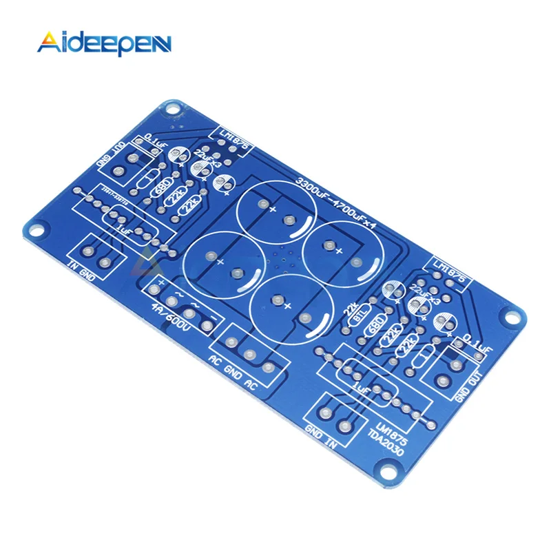 LM1875 LM1875T LM675 TDA2030 TDA2030A аудио печатная плата усилителя мощности плата DIY совместимый Двухканальный/моно одноканальный