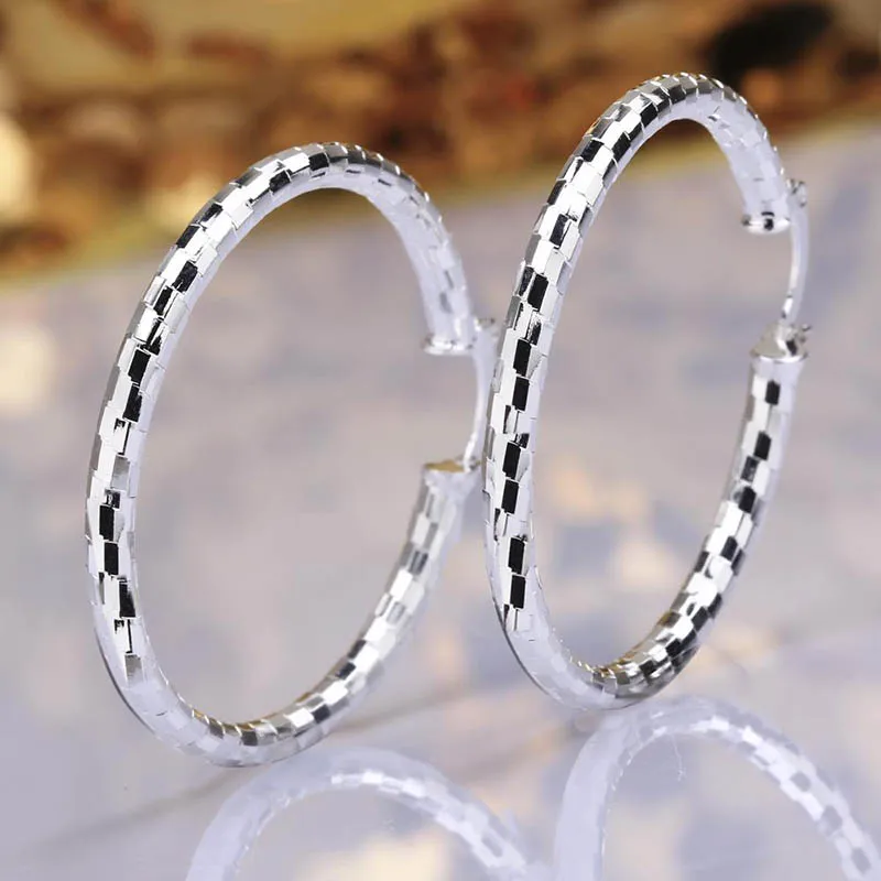 Новые красивые модные украшения Серебряная Сережка круглый рыбы уха серьги