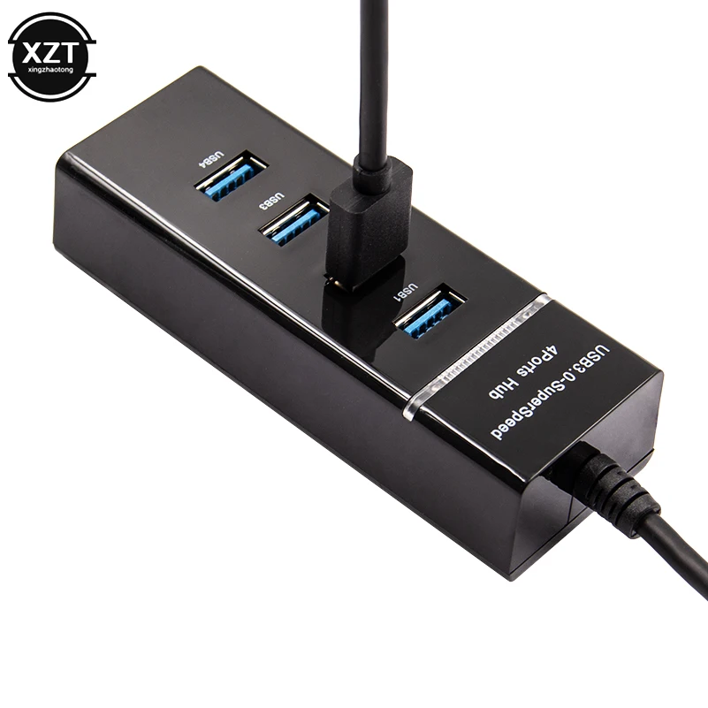 Высокоскоростной концентратор USB 3 0 4 порта мульти концентраторы usb разветвитель