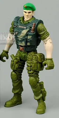 Подвижные куклы Warrior LANARD 3 75 команда спецназа террористов для тракторов 1/14