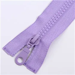 light purple Карамельный цвет#5 смола молния двойные сплавы одежды пальто молния 80 см Двусторонняя разделяющая молния одежды молнии - Цвет: light purple