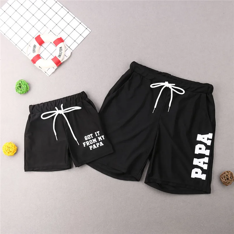 Kids Swimsuit Summer Bathing Suit Women Girls Monokini Men Boys Trunks Beachwear Swimming Family Matching Swimwear Mother Father | Мать и