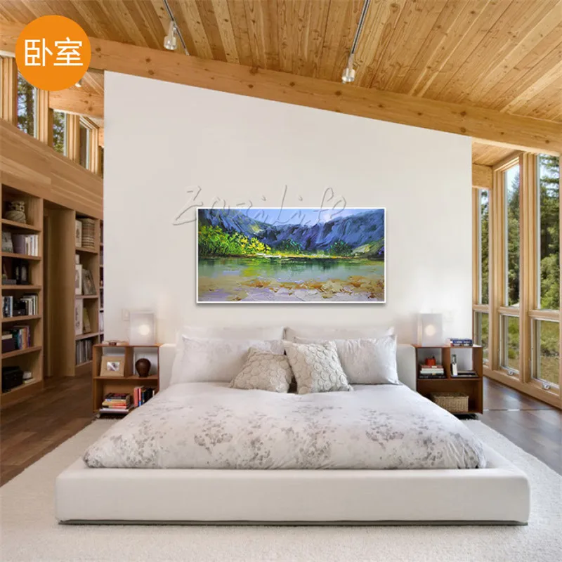 Ручная роспись холст картины маслом настенные художественные для гостиной