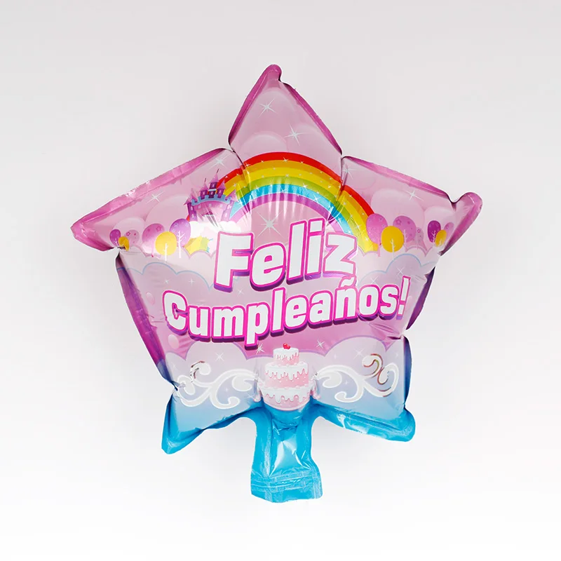 10 дюймовые испанские товары для счастливого дня рождения 100 шт. Feliz Cumpleanos Te Quiero Air