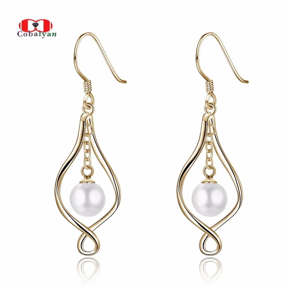 Одежда высшего качества Винтаж личности 925 стерлингового серебра полые капли