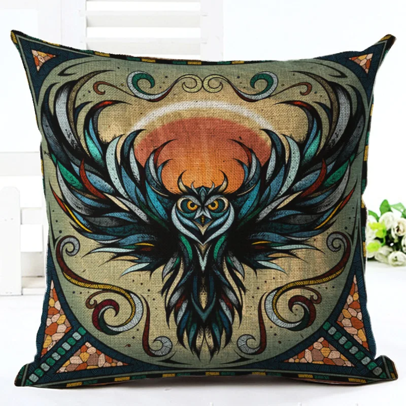 Дикие животные хлопок лен наволочка на подушку Акварель кресло и талия