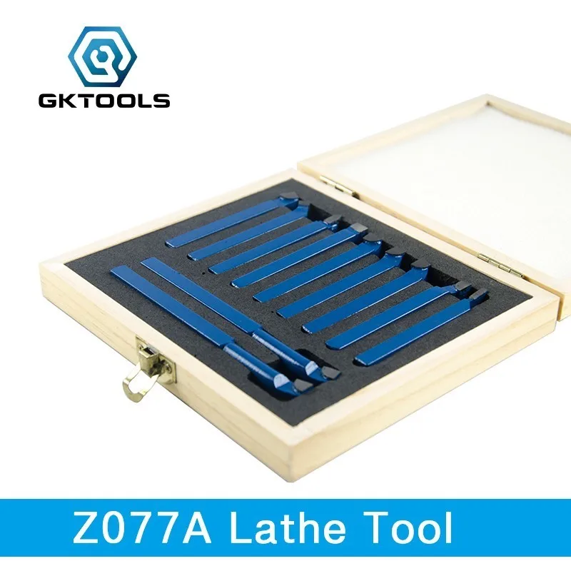 Набор инструментов для токарного станка GKTOOLS комплект из 11 предметов необходимый