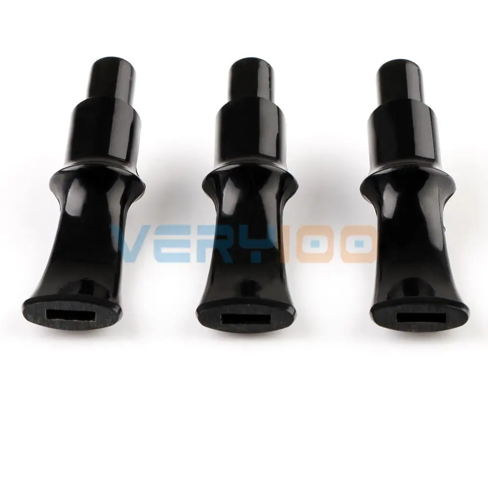 3 шт. новинка черный Эбонит вулканизированный мундштук шток для курительной